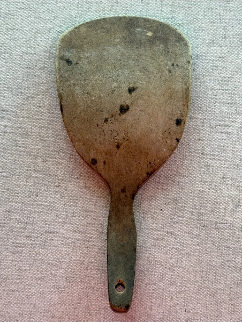 Vintage Primitive Wooden Kitchen Paddle | Rustic Farmhouse Utensil